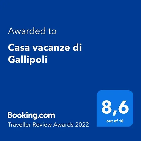 Maison Di Сasa de vacaciones Gallipoli